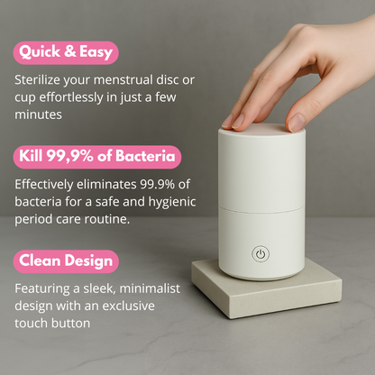 Sterilisator Menstruatiedisc / Cup