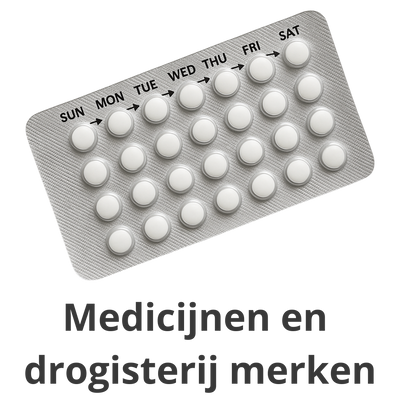 Medicijnen en drogisterijmerken